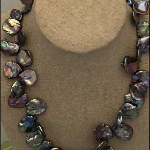 unknown Jewelry - RARE Bling from the Sea!14k clasp Tahitian Keshi pearls